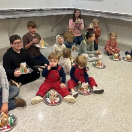 Hosanna Kids Christmas Gingerbread House Party